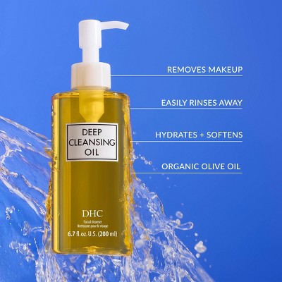 DHC Deep Cleansing Oil Facial Make Up Remover 6.7 fl oz - Imperfect Box