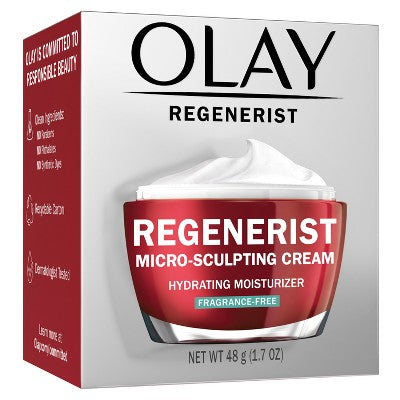 Olay Regenerist Face Moisturizer Micro-Sculpting Cream 1.7oz - Imperfect Box