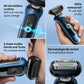 Braun Series 6-6172cc Rechargeable Wet & Dry Shaver + Smart Care Center - Imperfect Box