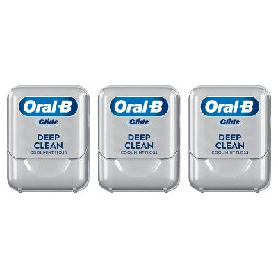 Oral-B Glide Pro-Health Deep Clean Dental Floss Cool Mint 3pk - Imperfect Box