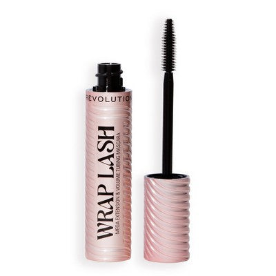 Makeup Revolution Wrap Lash Tubing Mascara Black USA 0.28 fl oz - Imperfect Box