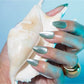 Chillhouse Chill Tips Fake Nails Design Studio Sea Siren 24ct - Imperfect Box