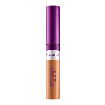 COVERGIRL Simply Ageless Under-Eye Filler & Brightener Concealer 370 Toasted Almond 0.24 fl oz - Imperfect Box