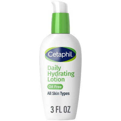 Cetaphil Hydrating Oil-Free Face Lotion Moisturizer with Hyaluronic Acid 3 fl oz - Missing Box