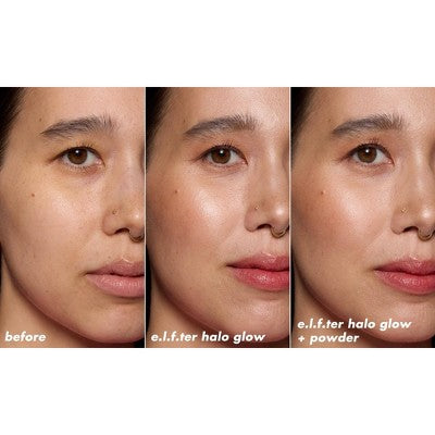 e.l.f. Halo Glow Powder Filter Foundation Light Neutral 0.35oz - Imperfect Box