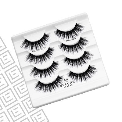 Eylure Definition False Eyelashes No 126 4pr - Imperfect Box