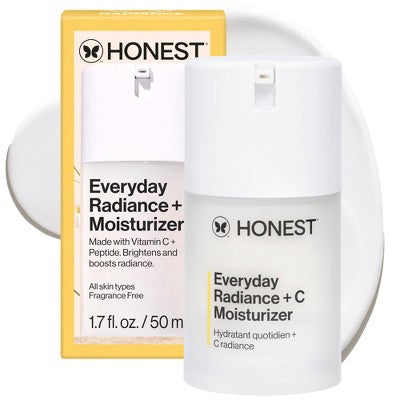 Honest Beauty Everyday Radiance + C Moisturizer with Vitamin C 1.7 fl oz - Imperfect Box