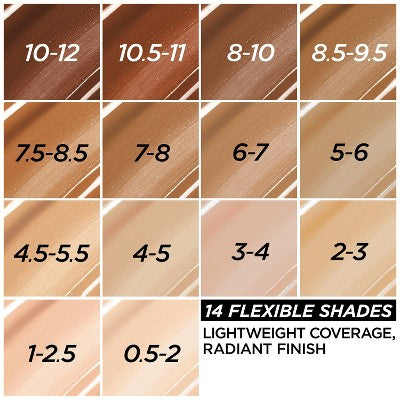 L'Oreal Paris True Match Hyaluronic Tinted Serum Skincare Hybrid 5-6 Medium-Tan 1 fl oz - New
