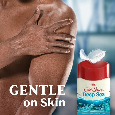 Old Spice Deep Sea Solid Antiperspirant &#38; Deodorant for Men Sea Mineral Scent 2.6oz/2pk - New