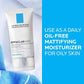 La Roche Posay Effaclar Mat Anti-Shine Face Moisturizer for Oily Skin 1.35oz - Imperfect Box