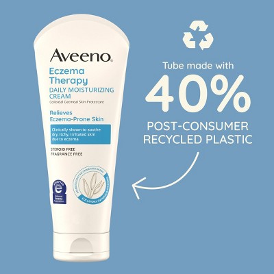 Aveeno Eczema Therapy Daily Soothing Eczema Relief 7.3oz - Imperfect Container