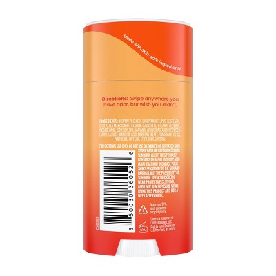 Lume Whole Body Women's Smooth Solid Deodorant Tangerine Scent 2.6oz - Imperfect Container
