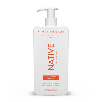 Native Citrus Herbal Musk Daily Shampoo for Men & Women 16.5 fl oz - New