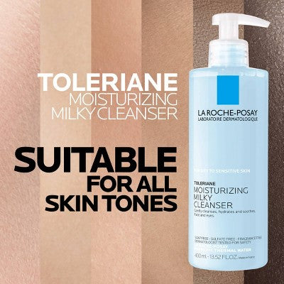 La Roche Posay Toleriane Moisturizing Milky Cleanser 13.52 fl oz - Imperfect Container