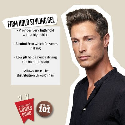 American Crew Men's Firm Hold and Non-Flaking Hair Styling Gel 8.4 fl oz - New