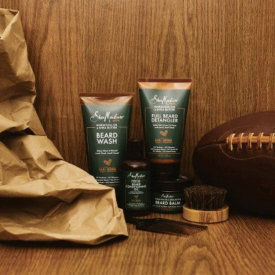 SheaMoisture Men Beard Balm Maracuja Oil & Shea Butter 4oz - Imperfect Container
