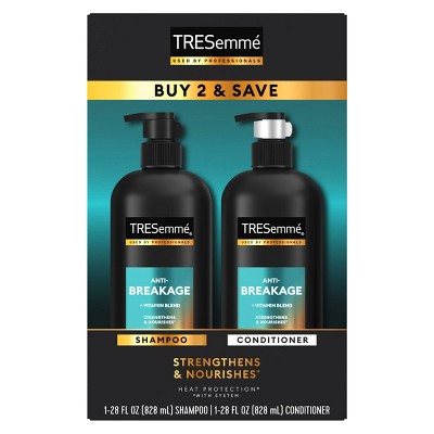 Tresemme Anti-Breakage Shampoo & Conditioner for Brittle or Weak Hair 56 fl oz/2pc - Imperfect Box