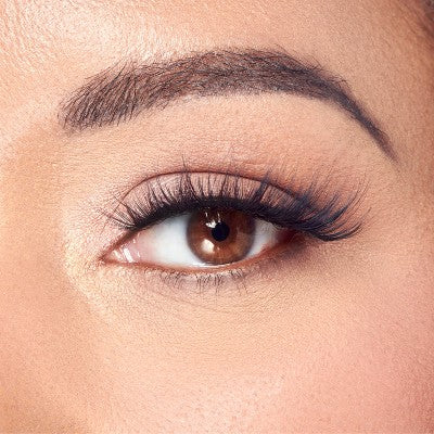 Kiss Lash Couture Matte Black False Eyelashes Matte Twill Lashes 4ct - Imperfect Box