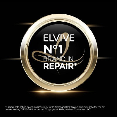 L'Oreal Paris Elvive Total Repair 5 Protein Recharge Leave In Conditioner 5.1 fl oz - Imperfect Container
