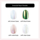 Dashing Diva Chrome Powder Kit Emerald Pearl 3ct - New