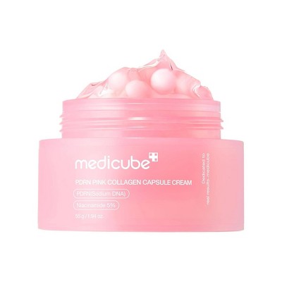 medicube PDRN Pink Collagen Capsule Cream Korean Skincare 1.94oz - Imperfect Box