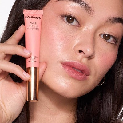 MCoBeauty Soft Matte Beauty Blush Wand Amaretto Blush 0.4 fl oz - New