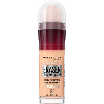 Maybelline Instant Age Rewind Treatment Foundation SPF 18 120 Creamy Ivory 0.68 fl oz - New
