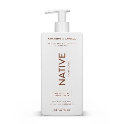 Native Coconut & Vanilla Moisturizing Vegan Conditioner 16.5 fl oz - Imperfect Container
