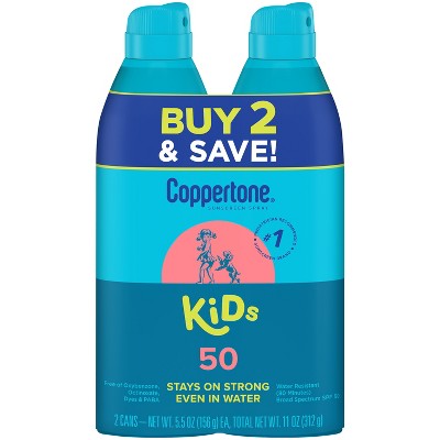 Coppertone Kids Sunscreen Spray SPF 50 11oz - New