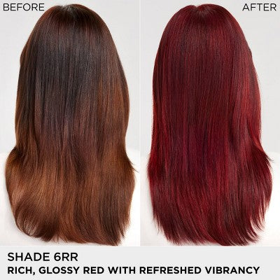 L'Oreal Paris Colorsonic Permanent Hair Color Cartridge Light Brown Intense Red 6RR - Imperfect Box
