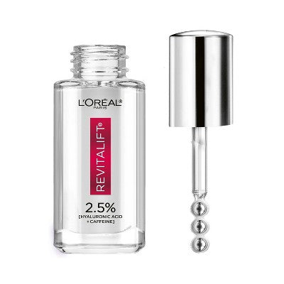 L'Oreal Paris Revitalift Derm Intensives Hyaluronic Acid+Caffeine 0.67 fl oz - Imperfect Box