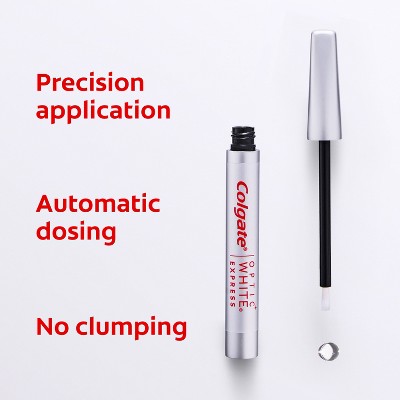 Colgate Optic White Express 7 Day Whitening Treatment Teeth Whitening Pen 0.08 fl oz - Imperfect Box