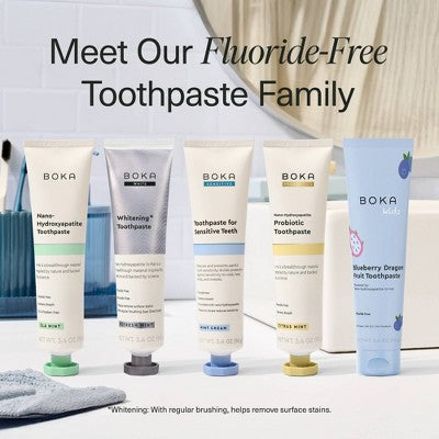 Boka Sensitive Toothpaste 3.4oz - Imperfect Box