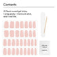 Dashing Diva Glaze Color Semi-Cured Gel Nail Polish Strips Aristocrat 32ct - Imperfect Box