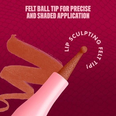 NYX Professional Makeup Lip Lingerie Lip Liner Stain 02 Naughty Nudes 0.03 fl oz - Imperfect Box