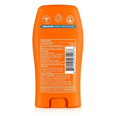 Carpe Men's 100HR Sweat & Odor Control Antiperspirant Deodorant Mountain Breeze 1.76oz - Imperfect Container