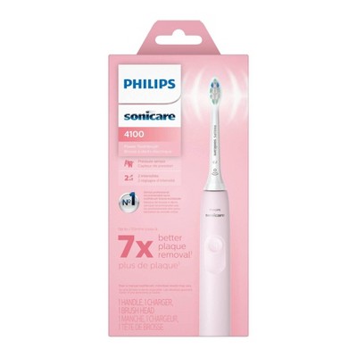 Philips Sonicare 4100 Rechargeable Electric Toothbrush Sugar Rose - Imperfect Box