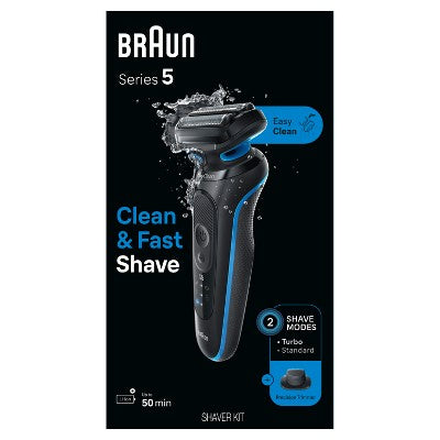 Braun Series 5-5118s Rechargeable Wet & Dry Shaver - Imperfect Box
