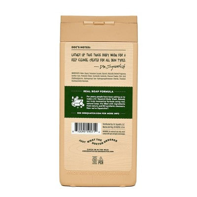 DR. SQUATCH Men's Natural Body Wash Pine Tar 14 fl oz - New
