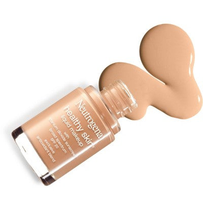 Neutrogena Healthy Skin Liquid Makeup Foundation Lightweight & Flawless Coverage 50 Soft Beige - New