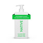 Native Vegan Cucumber & Mint Natural Volume Shampoo, Clean, Sulfate, Paraben and Silicone Free 16.5 fl oz - Imperfect Container