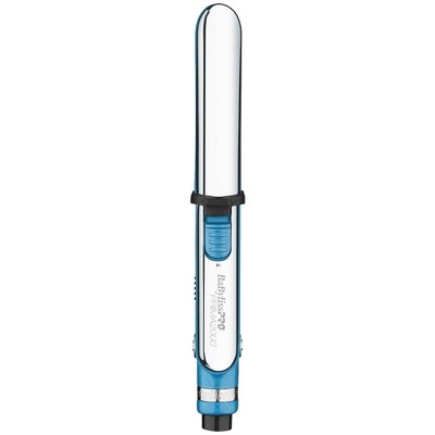 BaBylissPRO Nano Titanium Prima2000 Stainless Steel Mini Straightening Flat Iron Blue 3/4" - Imperfect Box