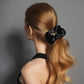The Hair Edit Charming Ruched Ribbon Satin Scrunchie - Imperfect Box
