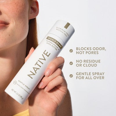 Native Spray Deodorant Sandalwood & Shea Butter 3.5oz - Missing Lid