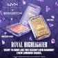 NYX Professional Makeup Bridgerton Royal Highlighter Buttermelt Light Gold 0.17oz - New