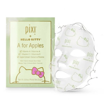 Pixi + Hello Kitty Sheet Multi-Vitamin Infusion Face Sheet Mask 3ct - Imperfect Box