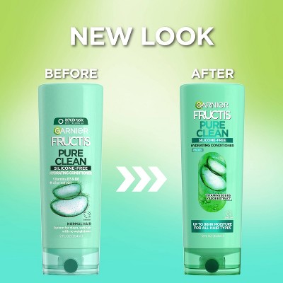Garnier Fructis with Active Fruit Protein Pure Clean Fortifying Conditioner with Aloe Extract  12 fl oz - New