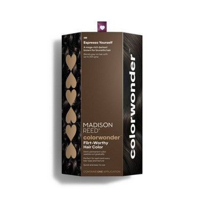 Madison Reed ColorWonder Demi-Permanent Hair Color 4N Espresso Yourself - Imperfect Box
