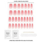 Dashing Diva Glaze Semi-Cured Gel Nail Polish Strips Rosewater Glam 32ct - New