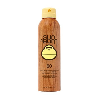 Sun Bum Original Sunscreen Spray SPF 50 6oz - New